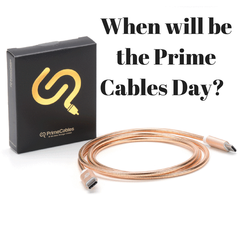 When will be the prime cables day 2018? 